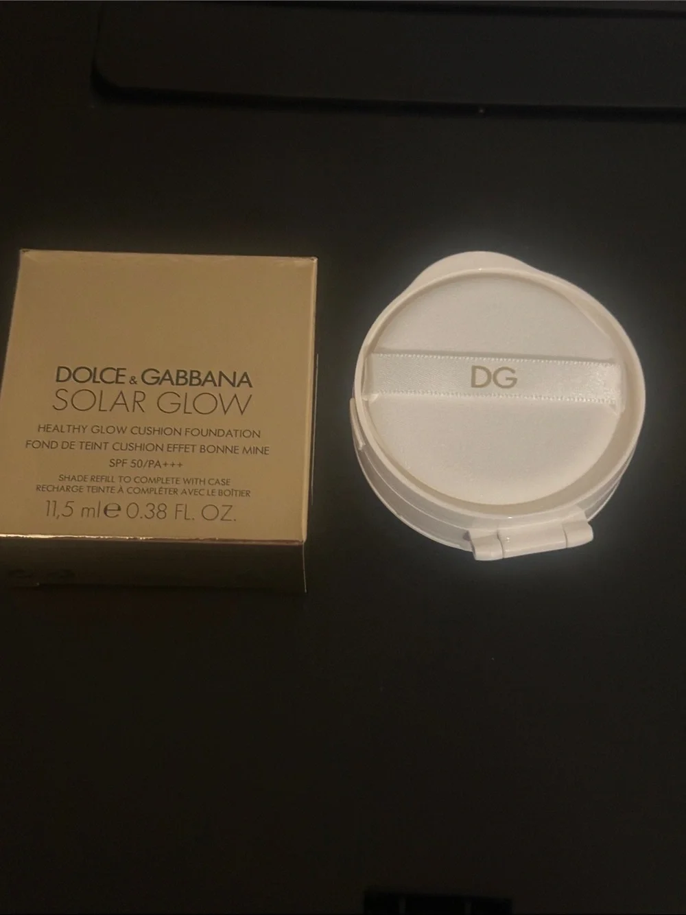 Dolce & Gabbana Solar Glow Cushion Foundation Refill in NUDE - SPF 50
